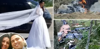 Bride’s Final Moments Captured Before Wedding Helicopter Crash Brazilian bride helicopter crash