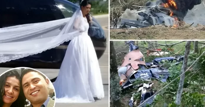 Brazilian bride helicopter crash