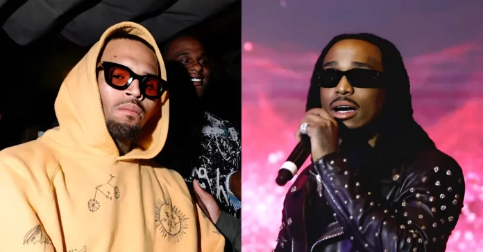 Chris Brown disses Quavo