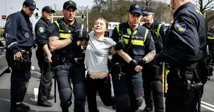 Greta Thunberg arrested