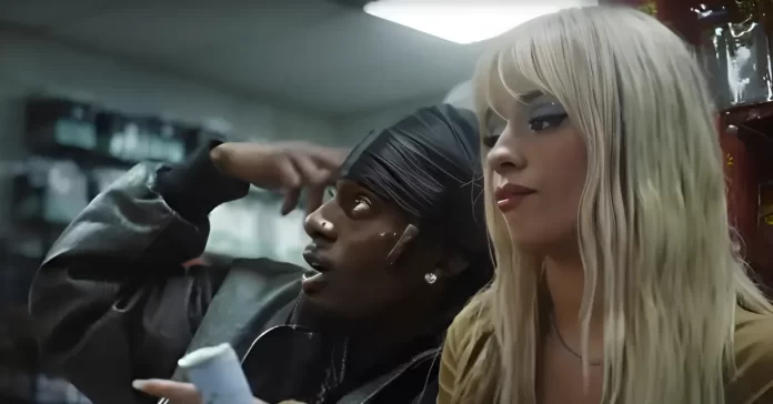 Camila Cabello Playboi Carti video shoot