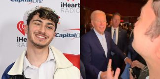 Harry Daniels sings “National Anthem” by Lana Del Rey to President Joe Biden Harry Daniels