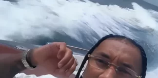 Tyga Enjoys Boat Ride After Travis Scott fight Tyga boat video after Travis Scott altercation
