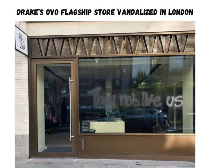 Drake's OVO Store London vandalism