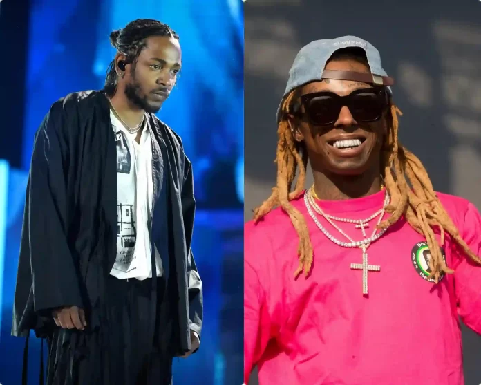 Kendrick Lamar inspired by Lil Wayne work ethic