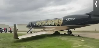 Rick Ross Jet Forced to Crash Land in Dallas Rick Ross jet crash landing