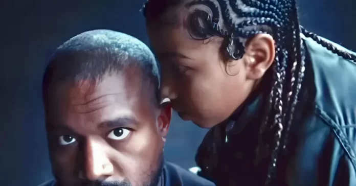 Talking music video directed by North West