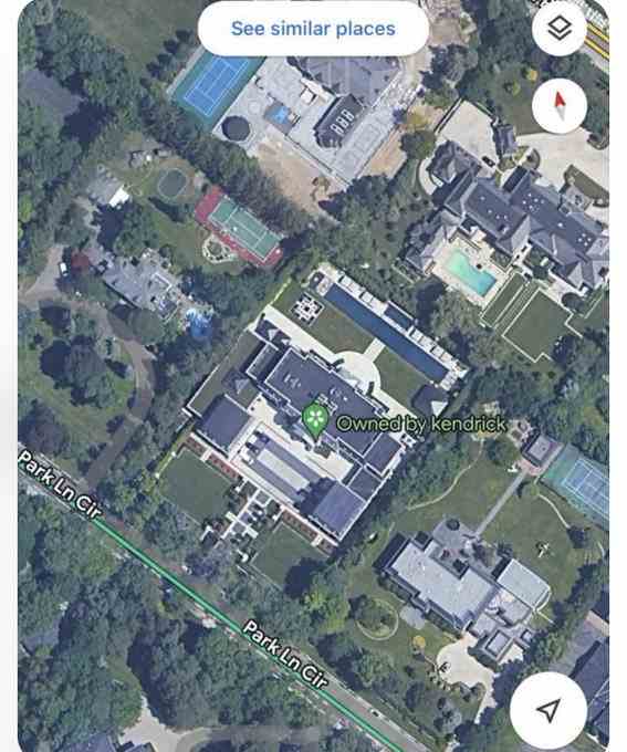 Drakes house on google maps
