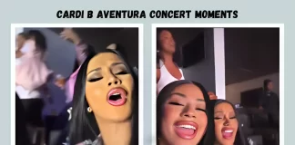 Cardi B and her family attend Brooklyn concert for legendary bachata group Aventura last night Cardi B attends Aventura concert in Brooklyn