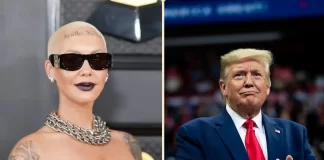Amber Rose Rages on TMZ Reporter: “We are voting for Trump because we are no longer brainwashed.” Amber Rose Trump Support