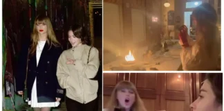 Taylor Swift Teams Up with Gracie Abrams to Extinguish Apartment Fire Taylor Swift puts out fire with Gracie Abrams