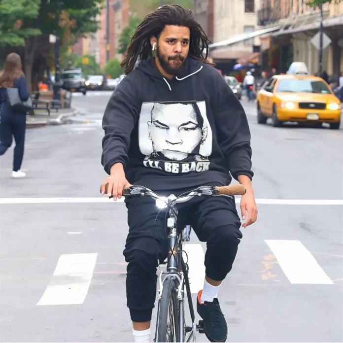 Fans encounter J. Cole biking in NYC