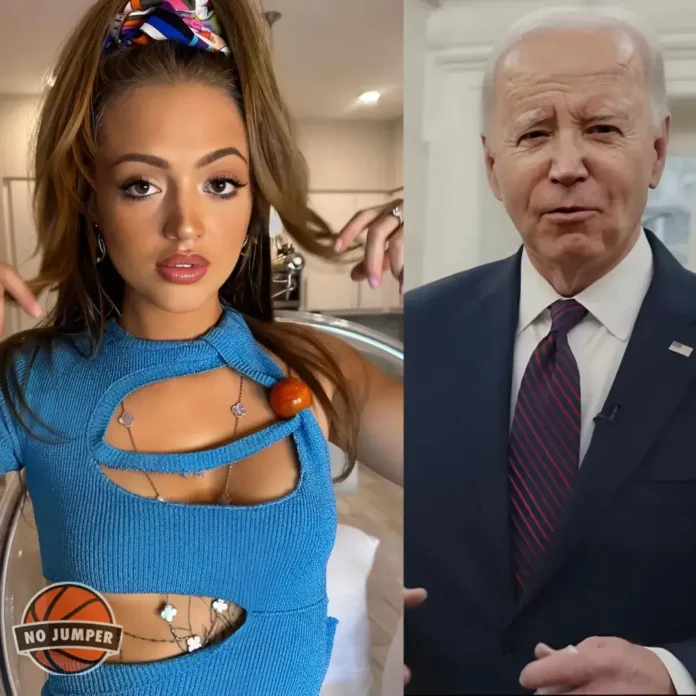Woah Vicky urges vote against Joe Biden