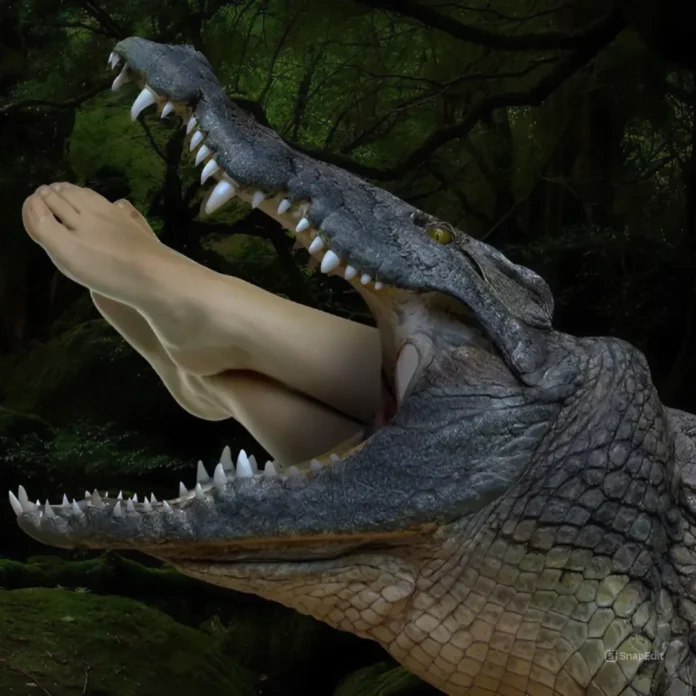 what happens if a crocodile swallows you
