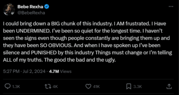 Bebe Rexha industry feud