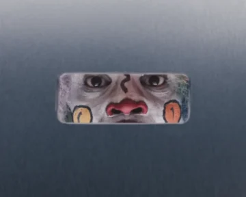 Kendrick knocking at a door and a clown asking for the password. Kendrick begins with, "I see Dead People."