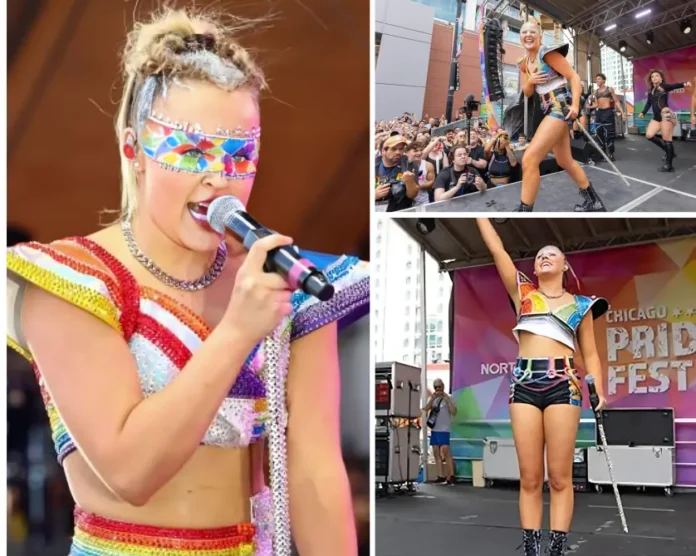 JoJo Siwa responds to booing at NYC Pride
