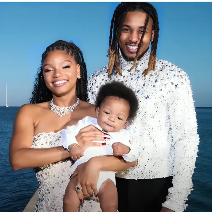 Halle Bailey DDG baby picture