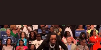 Quavo Speaks on Gun Violence at Kamala Harris Campaign Rally in Atlanta” Quavo gun violence awareness speech