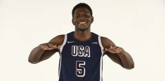 Anthony Edwards Drops Fire Freestyle About Team USA’s Olympic Dominance Anthony Edwards Olympic basketball freestyle