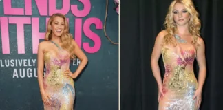 Blake Lively Stuns in Britney Spears’ Iconic Versace Dress: A Red Carpet Time Warp Blake Lively wears Britney Spears Versace dress