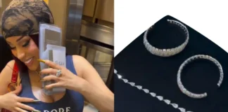 Cardi B Treats Herself with Sparkling Gems from Pristine Jewelers Cardi B jewelry purchase from Pristine Jewelers