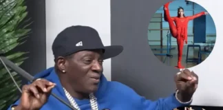 Flavor Flav’s Made A Stunning Bronze Necklace for Jordan Chiles After Olympic Medal Controversy Flavor Flav bronze clock necklace for Jordan Chiles