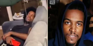 Lil Reese Wakes Up Furious After Water Prank Woman pours water on Lil Reese while sleeping