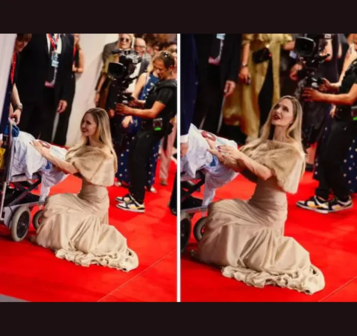 Angelina Jolie meets fan with ALS