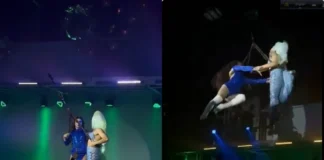 Drag Queen Falls After Rope Breaks During Camila Cabello Concert rope broke drag queen Camila Cabello Detroit
