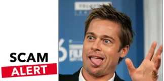 Shocking Scam: Five Arrested for Pretending to be Brad Pitt Brad Pitt online scam