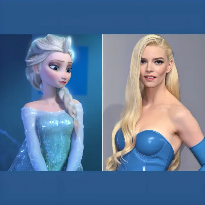 Anya Taylor-Joy Disney dream role Elsa