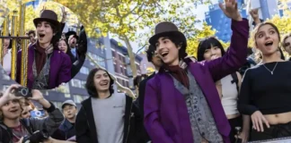 Timothée Chalamet Appears at His Own Lookalike Contest In New York Timothée Chalamet lookalike contest New York