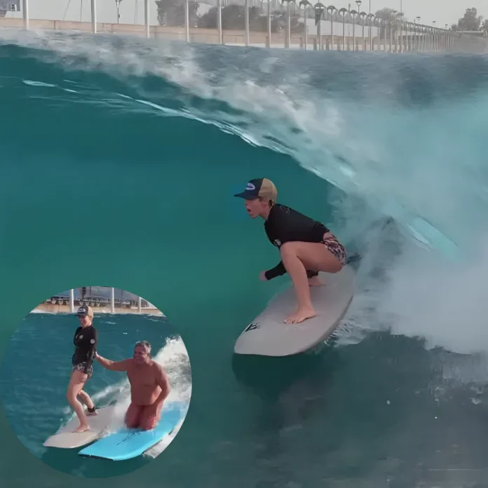 Doja Cat surfing video