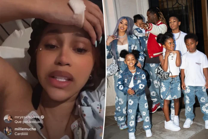Cardi B CPS allegations IG live