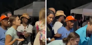 Kamala Harris Supporter Yells at Child in Stroller: Shocking Incident Caught on Camera Kamala Harris supporter yells at child incident