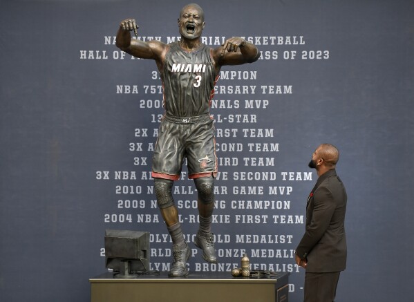 Dwyane Wade statue unveiling celebration highlights