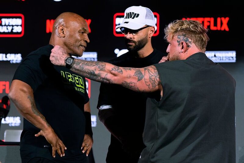 Jake Paul Mike Tyson fight date November 15