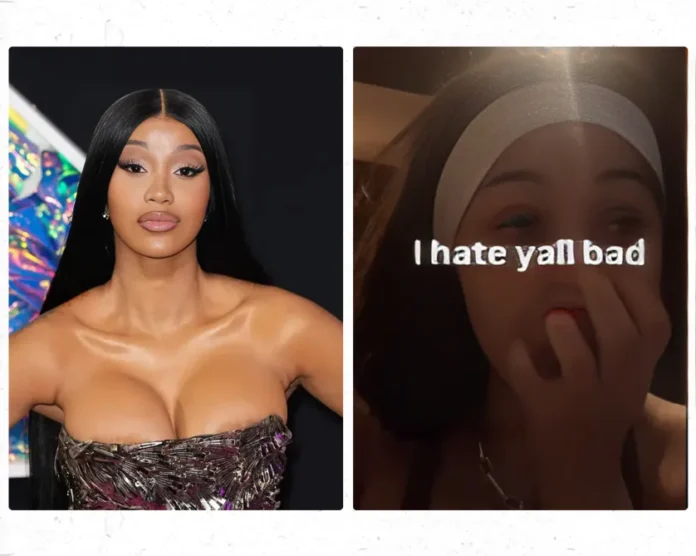 Cardi B comments on election results 2024