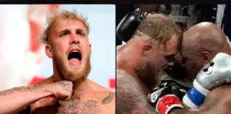 Jake Paul Shows Ultimate Respect to Mike Tyson in Final Moments of the Fight Jake Paul bows to Mike Tyson after fight