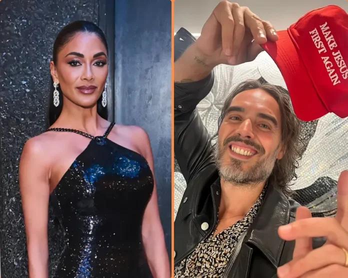 Nicole Scherzinger Russell Brand Trump comments