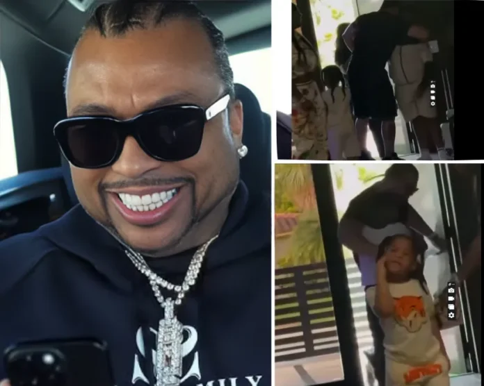 Big Meech meets his grandchildren for the first time