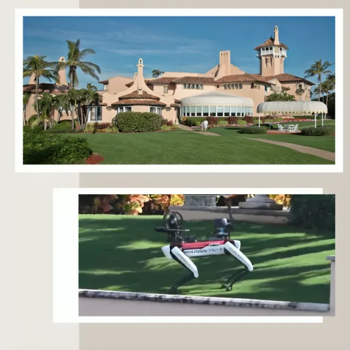 Donald Trump Mar-a-Lago robo dogs