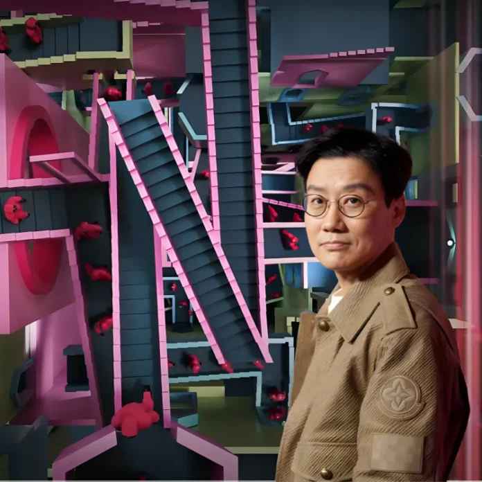 squid game creator Hwang Dong-hyuk stress