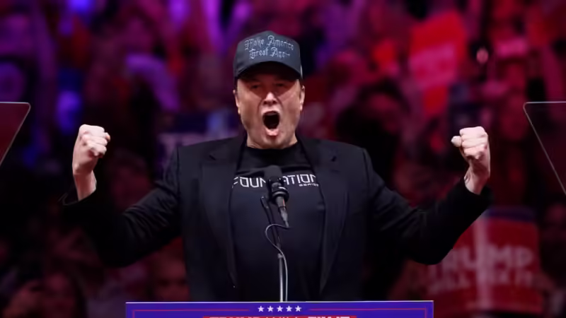 ull story Cardi B Elon Musk puppet comment Kamala Harris rally