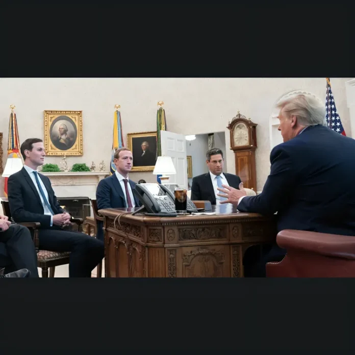 Mark Zuckerberg meet Donald Trump privately