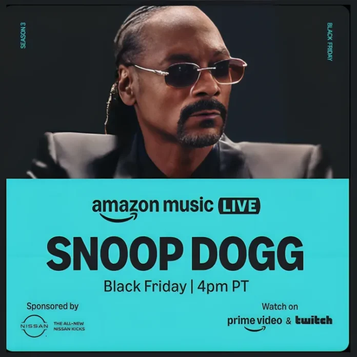 snoop dogg black friday live performance
