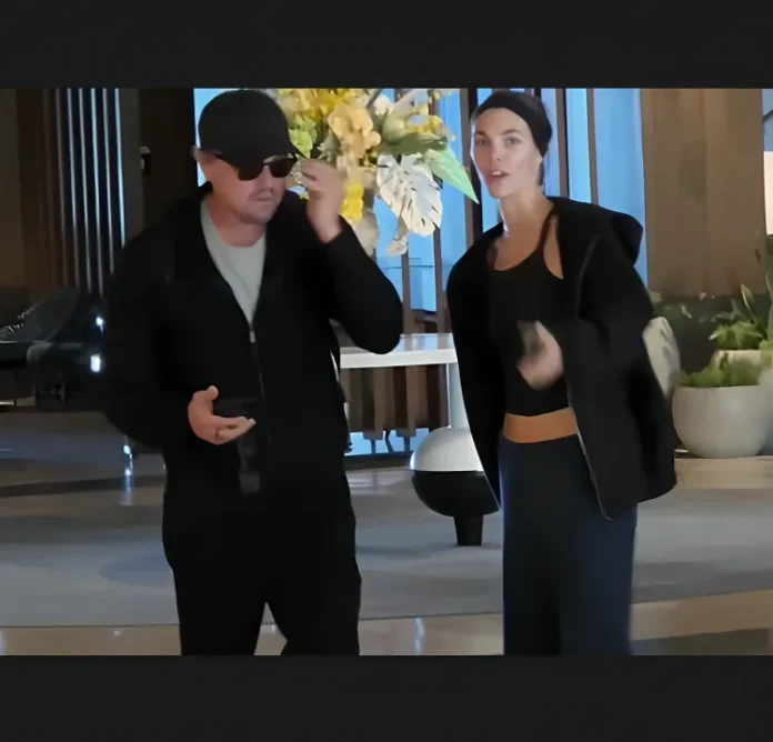 Leonardo DiCaprio disrespecting hotel staff