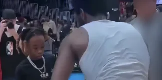 Kyrie Irving Surprises 2 Chainz’s Son with Game-Worn Sneakers in Atlanta Kyrie Irving gives sneakers to 2 Chainz son