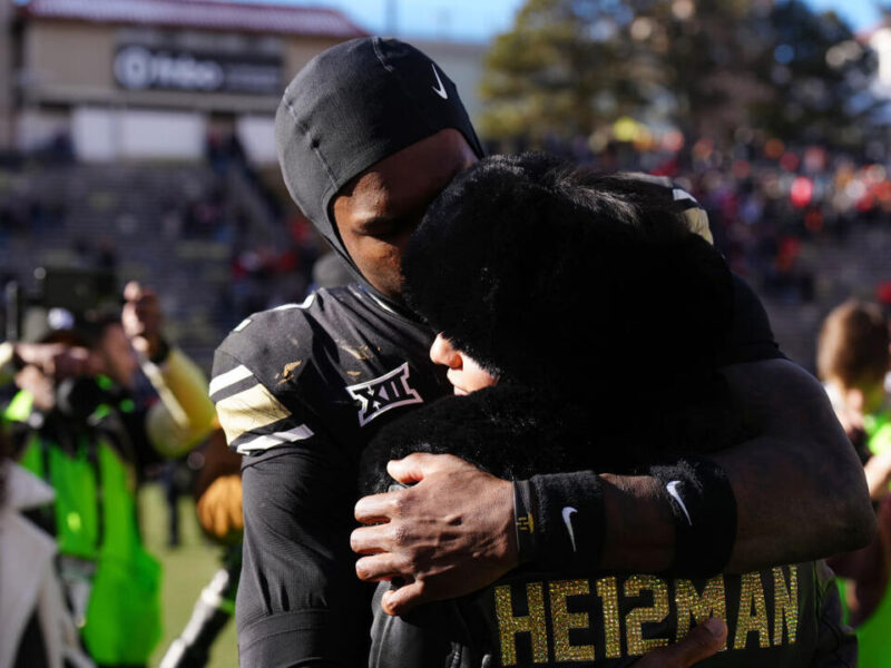travis hunter and fiancée relationship dynamics